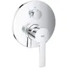 Image de Grohe, Robinetterie de salle de bains, Mitigeur LINEARE m Inverseur 3 voies chr