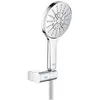 Image de Grohe, Pommeau de douche, Rainshower SmartActive 130 Set de support mural (3 Types de jets, 9.50 l/min)