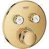 Image de Grohe, Robinetterie de salle de bains, Thermostat GROHTHERM SMARTCONTROL rd 2 ASV co sun