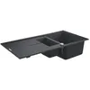 Image de GROHE Evier composite avec égouttoir K400 Noir Granite 31642AP0
