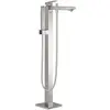 Image de Grohe, Robinetterie de salle de bains, Mitigeur monocommandé pour bain EUROCUBE 1/2 pouce, montage au sol supersteel