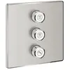 Image de Grohe, Robinetterie de salle de bains, Robinet encastré triple Grohtherm SmartControl