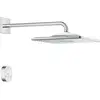 Image de Grohe, Pommeau de douche, Rainshower SmartConnect 310 Cube Set de douche de tête (2 Types de jets, 10 l/min)