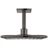 Image de Grohe, Pommeau de douche, Kopfbr RAINSHOWER SMARTACTIVE 310 Sortie de plafond 142mm hard graphite (2 Types de jets, 25 l/min)