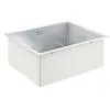 Image de GROHE Évier en acier inoxydable K700 31726SD0 - A encastrer - 1 bac - sans égouttoir - 55x45 cm - Inox