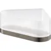 Image de Grohe, Rangement pour douche, tablette de douche d'angle SELECTION avec support hard graphite brossé (20 x 16 x 8.50 cm)
