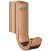 Image de Grohe, Porte-serviettes + crochets pour serviettes, Crochet Selection warm sunset brossé 41039DL0