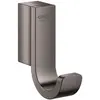 Image de Grohe, Porte-serviettes + crochets pour serviettes, Crochet Selection hard graphite poli 41039A00
