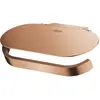 Image de Grohe, Dérouleur de papier toilette, Support papier toilette SELECTION avec couvercle warm sunset brossé