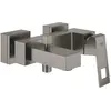 Image de Grohe, Robinetterie de salle de bains, Mitigeur bain/douche EUROCUBE 1/2 pouce dur graphite brossé