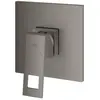 Image de Grohe, Robinetterie de salle de bains, Mitigeur monocommande pour douche EUROCUBE dur graphite brossé