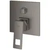 Image de Grohe, Robinetterie de salle de bains, Mitigeur EUROCUBE m inverseur 3 voies ha grap brossé