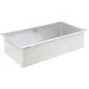 Image de Evier à encastrer 1 bac GROHE K700 acier inoxydable Quickfix XXL