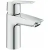 Image de Grohe, Robinetterie de salle de bains, Start QuickFix Mitigeur pour lavabo, vidage à poussoir, S-Size, chrome
