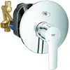 Image de Grohe, Robinetterie de salle de bains, Start QuickFix robinetterie de baignoire, encastrée, corps d'encastrement inclus, chromé