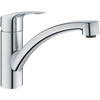 Image de Mitigeur évier monocommande EUROSMART bec bas chromé GROHE PROFESSIONAL 32221003