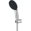 Image de Grohe, Pommeau de douche, Vitalio Start 110 QuickFix Wandhalterset, kleben oder bohren, wassparend, 3 Strahlarten, chrom (3 Types de jets, 7.40 l/min)