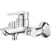 Image de Grohe, Robinetterie de salle de bains, StartEdge mitigeur bain, avec levier en métal, limiteur de température, économie d'énergie, chrome