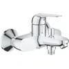 Image de Mitigeur monocommande bain/douche - GROHE Swift - 24335001 - Chromé - Montage mural apparent