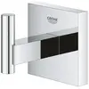 Image de Grohe, Porte-serviettes + crochets pour serviettes, Start Cube QuickFix Crochet pour peignoir de bain