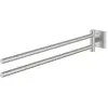 Image de Grohe, Porte-serviettes + crochets pour serviettes, Start Cube QuickFix porte-serviettes, 2 bras