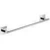 Image de Grohe, Porte-serviettes + crochets pour serviettes, Start Cube QuickFix porte-serviettes de bain, adhésif, chromé