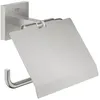 Image de Dérouleur de papier avec couvercle GROHE Start Cube supersteel