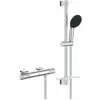 Image de Grohe, Système de douche, Precision Feel QuickFix Thermostat-Duscharmatur und Vitalio Start 110 Brausestangenset, Länge 600mm
