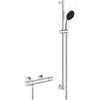 Image de Grohe, Robinetterie de salle de bains, Mitigeur de douche thermostatique Precision Start QuickFix et kit de barre de douche Vitalio Start