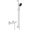 Image de Grohe, Robinetterie de salle de bains, Precision Trend QuickFix Mitigeur thermostatique de douche et Vitalio Comfort 110 Set de barre de