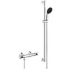 Image de Ensemble de douche thermostatique GROHE Precision Flow 1 jet chromé