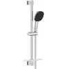 Image de Ensemble De Douche Avec Pommeau 2 Jets, Barre, Flexible Et Tablette - Grohe Vitalio Comfort 110 26929001 - Economie D'Eau - Chromé