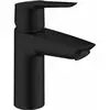 Image de Grohe, Robinetterie de salle de bains, Start QuickFix robinet pour lavabo, S-Size, Push-Open, économie d'énergie, noir mat