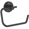 Image de Dérouleur de papier mural WC GROHE Start noir mat