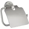 Image de Grohe, Dérouleur de papier toilette, Start QuickFix Distributeur de papier toilette, avec couvercle, adhésif, supersteel