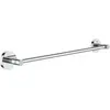 Image de Grohe, Porte-serviettes + crochets pour serviettes, Start QuickFix Porte-serviettes de bain, 504mm, adhésif, chromé