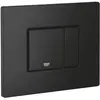 Image de Grohe, Plaque de déclenchement, Actionneur WC SKATE C, 156x197mm phantom black