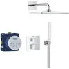 Image de Grohe, Système de douche, Precision Cube système de douche encastré avec Vitalio Rain Mono 310 Cube (1 jet) et Vitalio Joy Cu