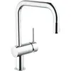 Image de Grohe, Robinetterie de cuisine, Mitigeur d'évier MINTA 1/2 pouce, bec en U chromé