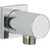Image de Grohe, Robinetterie de salle de bains, Coude de raccordement mural Rainshower 1/2" chr eck Ros