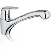 Image de Grohe, Robinetterie de cuisine, Mélangeur monocommande pour évier Eurodisc EURODISC DN 15, montage monotrou chrome