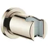 Image de Grohe, Barre de douche + curseur, Support de douche RAINSHOWER n verst rosace ronde nickel poli