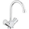Image de Grohe, Robinetterie de salle de bains, Waschtisch-Einlochbatterie COSTA 1/2Zoll ZAG 1 1/4Zoll chrom