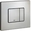 Image de Grohe, Plaque de déclenchement, Plaque de confirmation Skate Cosmopolitan, montage horizontal, supersteel