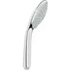 Image de Grohe, Pommeau de douche, Douchette à main Euphoria 110 Duo 27220000 11 cm chrome (2 Types de jets, 16.60 l/min)