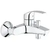 Image de Mitigeur bain-douche EUROSMART NOUVEAU mural - Chromé