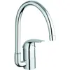 Image de Grohe, Robinetterie de cuisine, Mitigeur d'évier Euroeco avec bec pivotant (chromé)