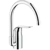 Image de Grohe, Robinetterie de cuisine, EH-Spb. EUROECO SPECIAL 1/2 pouce, bec haut chromé