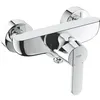 Image de Mitigeur monocommande bain douche Get, montage mural, raccord fileté pour flexible en 1/2, rosaces métal incluses, 32888000