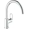 Image de Grohe, Robinetterie de cuisine, Virtuv s baterija BauLoop, stacionari chromas (31368000)
